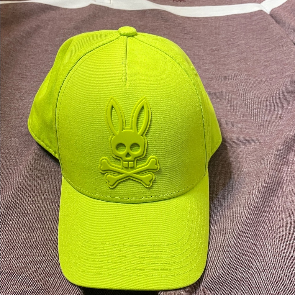 Psycho Bunny Bright Yellow Hat